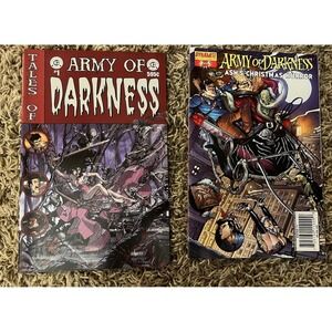 Dynamite Comics Army of Darkness Ash's Christmas & Tales Of Darkness  Horror